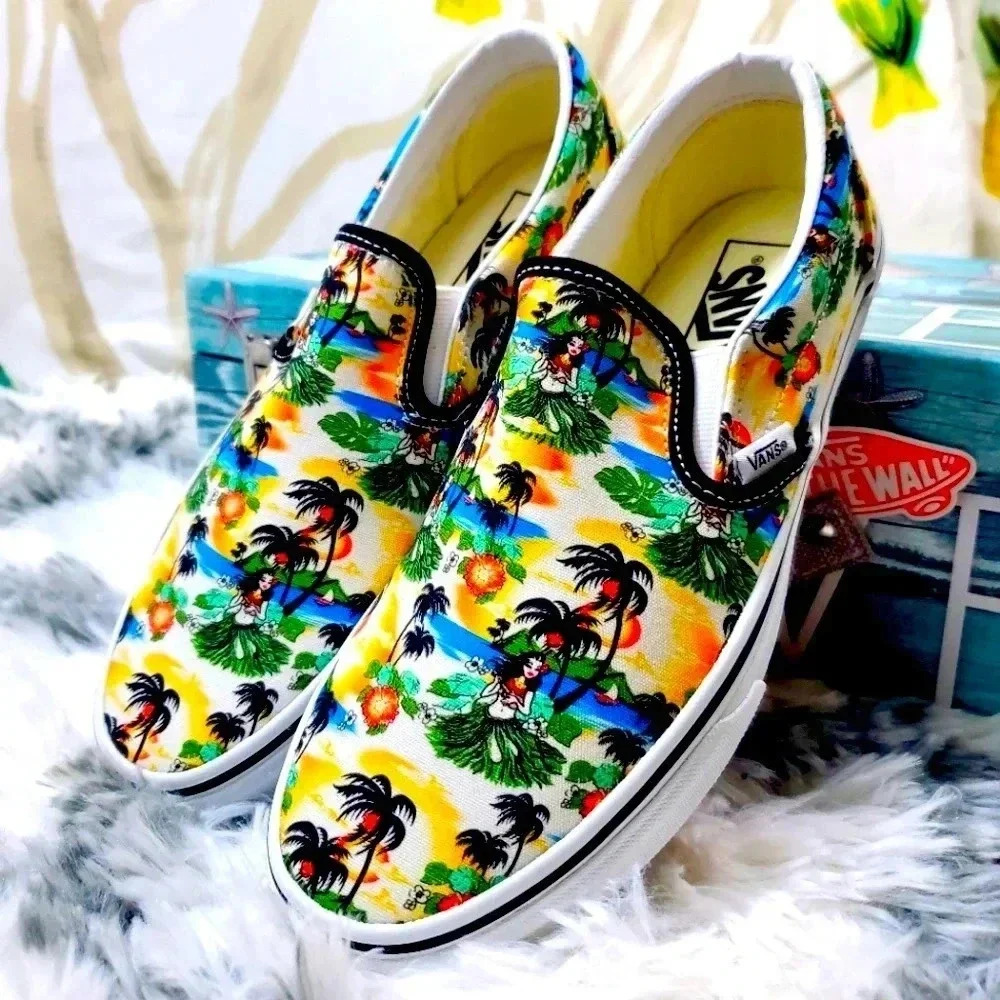 Vans Aloha Classic slip-on palm trees 🌴 CL